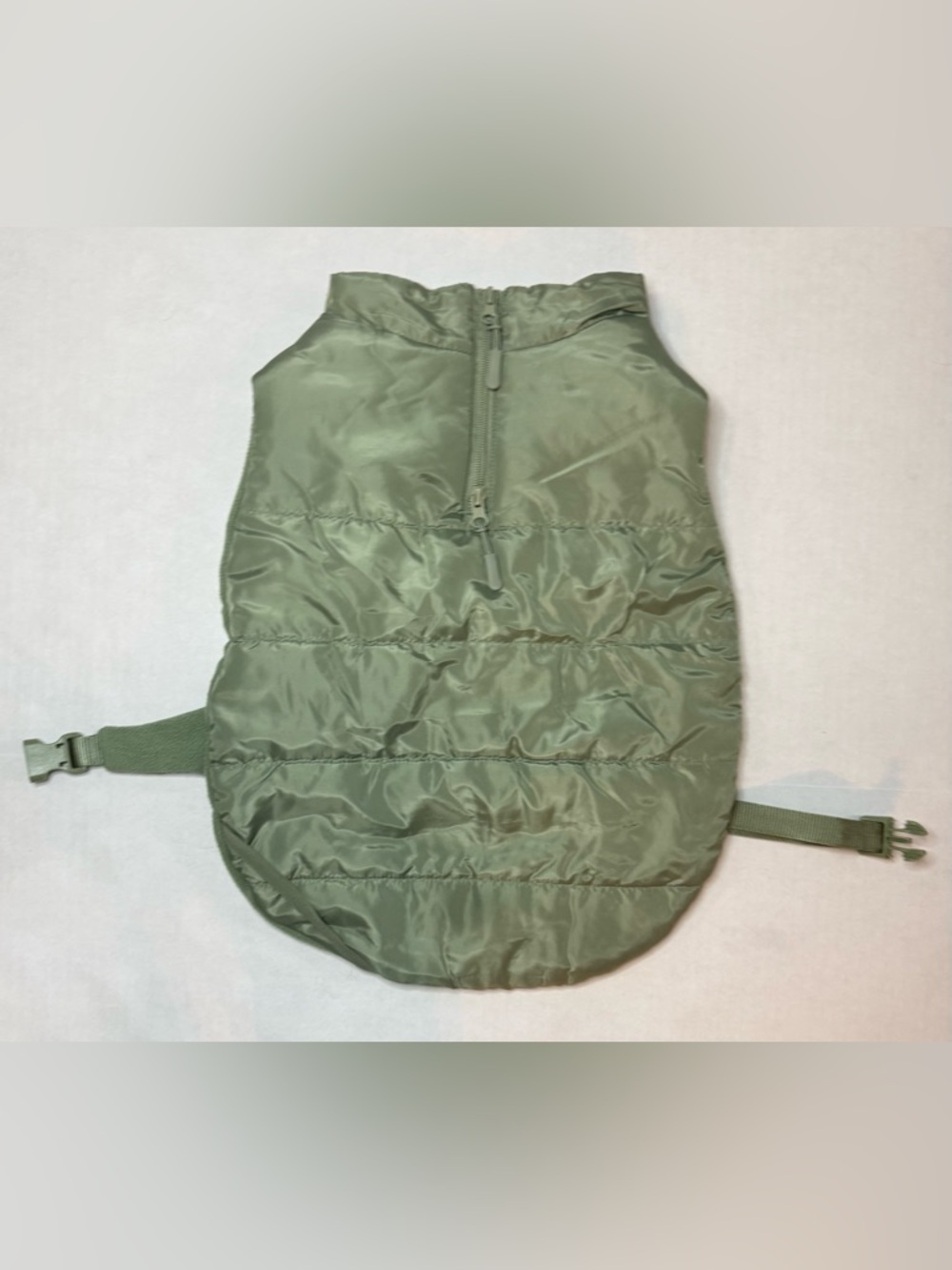 Boots and Barkley Green Puffer Jacket for Dog Size M